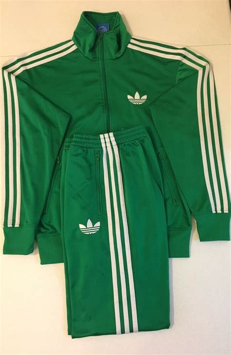 fake green adidas tracksuit|green adidas originals tracksuit.